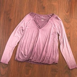 Soft & Sexy AE Long Sleeve V-Neck Tee